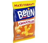 Sans Marque - Croustilles Emmental Party 210G : Savoureuses chips soufflées au fromage - Idéal pour l'apéritif ! - Lot De 4 - Vendu Par Lot