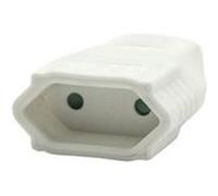 Sans marque Fiche électrique femelle 2 pôles, 6 A G