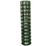 Sans marque Grillage rouleau soudé vert, H.1 x l.20 m, maille 100X100