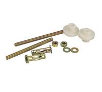 Sans marque Lot de 2 fixations pour lavabo à paroi creuse + chevilles, L.0,38 X H.110 cm