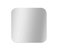 Sans marque Miroir 40X40 cm coins arrondis bords polis épaisseur 3mm