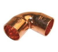 Sans marque Sac de 10 coudes 90° petit rayon double femme cuivre à souder pour tube cuivre diam. 14 mm