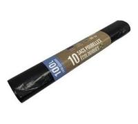 Sans marque Sacs-poubelle 100 l noir Noir