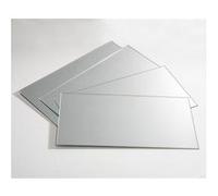 Sans marque Set de 4 miroirs rectangulaires 15 x 30 cm