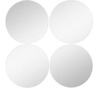 Sans marque Set de 4 miroirs ronds diam. 10 cm G