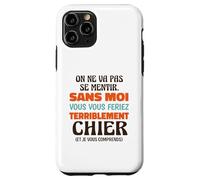 sans Moi Vous Vous Feriez Terriblement Chier Humour Bureau Coque pour iPhone 11 Pro