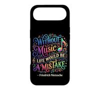 sans Musique, la Vie Serait Une Erreur Friedrich Nietzsche Coque pour iPhone Air
