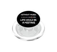 sans Musique, la Vie Serait Une Erreur - Friedrich Nietzsche PopSockets PopGrip pour MagSafe