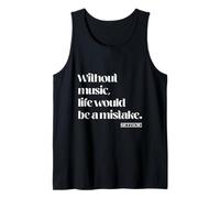 sans Musique, la Vie Serait Une Erreur. Nietzsche Citation Débardeur