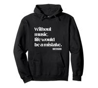 sans Musique, la Vie Serait Une Erreur. Nietzsche Citation Sweat à Capuche