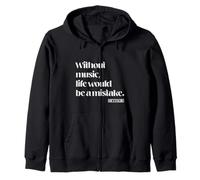sans Musique, la Vie Serait Une Erreur. Nietzsche Citation Sweat à Capuche
