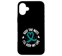 sans Noix - sauver des Vies - Anaphylaxie Coque pour iPhone 16 Plus
