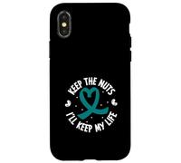 sans Noix - sauver des Vies - Anaphylaxie Coque pour iPhone X/XS