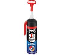 Sans Percer-100% Matériaux-Tous Supports-Mastic Colle Intérieur-Résiste À L'eau-Colle Salle De Bain-Hybride Polymère-Couleur : Blanc-Gâchette 100 Ml