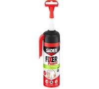 Sans Percer Tous Travaux Intérieur/Extérieur Transparent-Mastic Colle Hybride,Collage Puissant,Tous Matériaux,Peut Se Peindre,Gâchette 110g