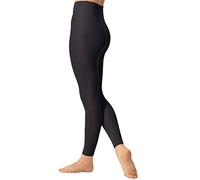Sans Pieds Collants de danse Noir - Noir - Large enfant (âge 9-10)
