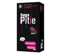 Sans Pitié Jeux de société La Double Peine - par Blanc Manger Coco et Juduku - Fabriqué en France - 600 Cartes