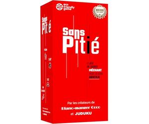 Sans Pitié Jeux de société par Blanc Manger Coco & Juduku - Fabriqué en France - Jeu de Societe Contenant 600 Cartes - Cadeau Drole