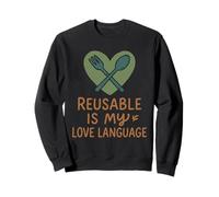 Sans plastique, respectueux de l'environnement, zéro déchet, durable Sweatshirt