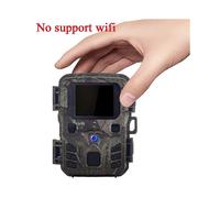 (Sans wifi) Caméra de chasse Wifi Mini301 APP Control Caméra de piste sans fil Bluetooth 24MP 1296P