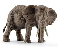 Sansh-14761 Éléphant D'afrique Femelle, Dès 3 Ans, Wild Life - Figurine, 14,6 X 7,5 X 9,1 Cm