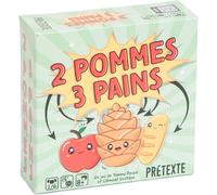 Sansh-- 2 Pommes 3 Pains - Jeu De Société Idéal Pour S'amuser En Famille Ou Entre Amis En Soirée - De 2 À 6 Joueurs - Jeu D'ambiance - A Partir De 8 Ans