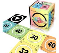 Sansh-4.6.Suite: Jeu De Chiffres Logique. Vous Savez Compter? Jouez ! Combinez Les 120 Cartes En Suites Mathématiques. Jeu Réflexion Cadeau Anniversaire Noel, Famille, Vacance