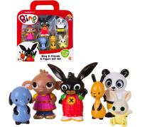 Sansh-Bing, Coffret 6 Figurines, Bing Et Ses Amis, Idéal Pour Les Plus Petits, Jouets Pour Enfants À Partir De 18 Mois, Bng07