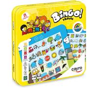 Sansh-- Bingo Travel - Jeu Format Voyage - Jeu De Société Pour Enfants - Marquez Plus D'objets Et D'animaux À Gagner - 2 Joueurs - 4 À 99 Ans