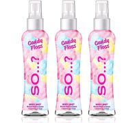 Sansh-Body Mist By So¿? Candy Floss Brume Parfumée Corps Pour Femme 100ml (Lot De 3)