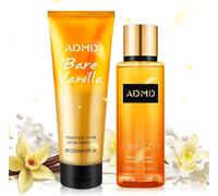 Sansh-Brume Parfumée Costume,Eau Parfumée Pour Corps Et Body Lotion, Parfum Concentré Pour Corps, Brume Corporelle Parfumée Pour Femme, Brume Corps,Convient À Tous Types De Peaux Et Cheveux (Vanille)
