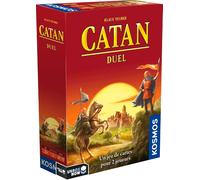 Sansh-- Catan : Duel - Jeu De Société Intense Pour 2 Joueurs Dès 10 Ans - Développez Vos Colonies Avec Stratégie - 30 À 75 Min De Jeu Immersif - Version Française - Kosmos