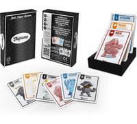 Sansh-Chifoumi Jeu De Carte (Version Super Héros) Pierre Feuille Ciseaux - 54 Cartes - Jeu De Société Original À Jouer En Duel Ou À Plusieurs En Famille Ou Entre Amis - Le Jeu Préféré Des Enfants