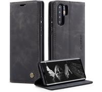 Sansh-Coque Pour Huawei P30 Pro 6.47"", Coque Huawei P30 Pro New Edition Pochette, Etui Protection Housse Premium En Cuir Pu,Etui À Rabat Pochette De Portefeuille Étui Huawei P30 Pro, Flip Case, Noir