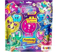 Sansh-Craze Superstars Minis Multipack Fantasy - Pack De 5x Figurines Étirables Super Extensibles Et Gluantes, Mini Figurine D'action Pour Enfants À Collectionner
