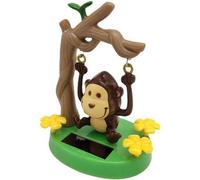 Sansh-Danse Solaire Toy, Figurine De Secouant La Tête À Solaire Mignon Bobbleheads Ornement De Pour Tableau De Bord De Voiture Animal À Danser Solaire Jouets Décoration Pour Voiture Bureau