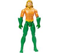 SANSH-dc comics Aquaman - Personnage Aquaman 30 cm Personnage à l'échelle 30 cm avec décorations Originales, Cape et 11 Points d'articulation - Jouets pour garçons et Filles à partir de 3 Ans