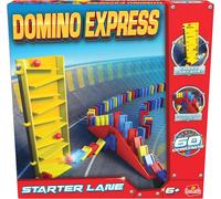 Sansh-Domino Express - Starter Lane - Jeu De Construction - A Partir De 6 Ans - Courses De Dominos - Deviens Le Roi De La Cascade - A Jouer Seul, En Famille Ou Entre Amis - 1 Joueur Et Plus
