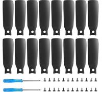 Sansh-Drone Flip Hélices, 16 Pcs Drone Dji Flip Hélices Faible Bruit & Dégagement Rapide, Dji Flip Accessoires Pour Hélices Remplaçables Pour Drones, 4022f Hélices Pour Flip Drone (Noir)-Trahoo Noir