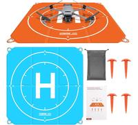 Sansh-Drone Landing Pad, Piste Atterrissage Drone, Tapis D`Atterrissage Pliable Étanche Universel, Tapis Drone, Accessoires De Drones Pour Mavic 3/ Dji Air 2s/ Mavic Mini 2/ Mavic 2/Dji Mini 3 Pro.-Tr
