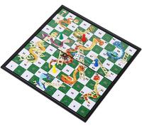 SANSH-Ensemble de Jeu de société Pliable magnétique Serpents et échelles, Jeu Amusant en Famille