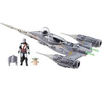 Sansh-Epic Hero Series, The Mandalorian's N-1 Starfighter, [Ni] Not Identifiable (A Combination Of Silver/Gray, Green, And Possibly Some Brown And Red)