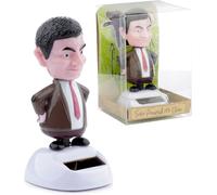 Sansh-Ff46 Figurine Solaire Mr Bean, 5,5 X 5 X 10,5 Cm, Kaki/Blanc/Rose/Rouge/Noir