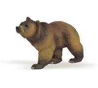 Sansh-- Figurine Ours Des Pyrénées - Jouet Enfant Dès 3 Ans - Idée Cadeau Faune Sauvage - 11 X 4 X 6 Cm - Animal De La Forêt Réaliste - Peint À La Main - Collection Vie Sauvage - 50032