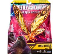 Sansh-Godzilla X Kong Le Nouvel Empire 15 Cm Mothra Figurine Emblématique De Film Collector + Mini Jia De 2,5 Cm Convient Aux Enfants À Partir De 4 Ans