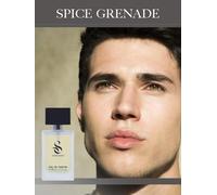 Sansh-Grenade D'épices De , Parfum Pour Homme, 8-10 Heures Longue Durée, Senteur Luxe, Boisé Épicé, Essences Françaises Fines, Extra-Concentré (Eau De Parfum), Énigmatique, 50 Ml Spray