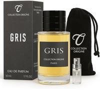 Sansh-Gris Montaigne - - Eau De Parfum Générique 50 Ml + Vaporisateur De Poche Et Pochette Velours Offerts - Haut De Gamme - Pour Homme - Made In France