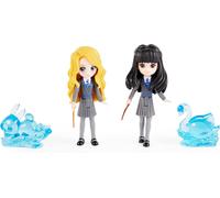 SANSH-HARRY POTTER - MULTIPACK PATRONUS LUNA & CHO MAGICAL MINIS WIZARDING WORLD - Coffret 2 Figurines Articulées 8 cm À Collectionner Et 2 Figurines Animaux Patronus - 6063831 - Jouet Enfant 5 ans e