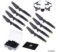 Sansh-Hélices Pour Dji Spark ¿ 2 Ensembles (8 Pales) ¿ Avec Une Boîte De Rangement Pratique ¿ Ailes Pliable À Lancement Rapide ¿ Conception De Vol Testée ¿ Accessoire Essentiel Pour Votre Dji Spark D-