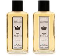 Sansh-Inessance Paris - Eau De Cologne Ambrée Inessance Paris Pour Femmes Et Hommes - Fragrance Sobre Et Facile À Porter - Fabriqué En France - 250ml (Lot De 2)